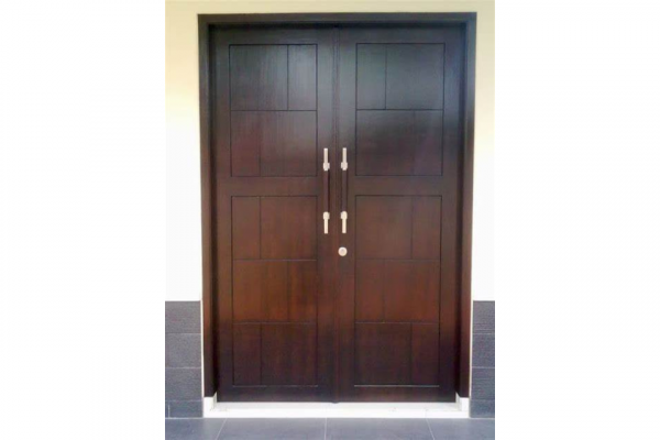 Model Pintu Minimalis Dari Kayu Buka Satu Dan Dua Modern Dan Elegan