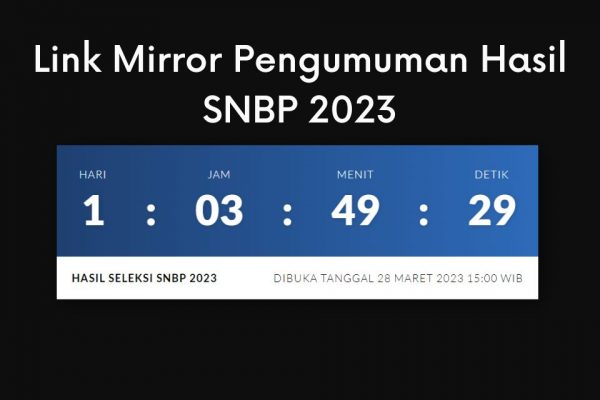 Link Website Mirror Pengumuman Hasil Snbp Snmptn Antisipasi Link