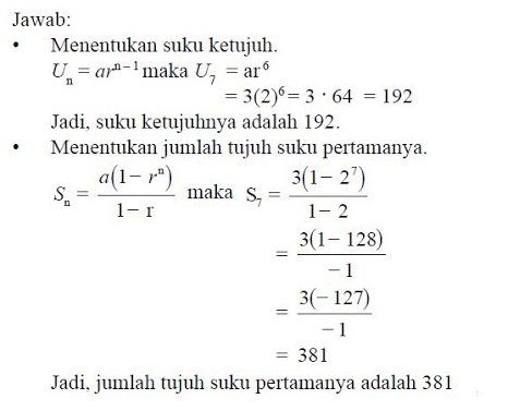 Simulasi Soal Sbmptn 2021 Rumus Deret Geometri Contoh Soal Dan Pembahasannya Mamikos Info