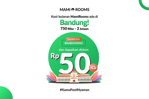Kost MamiRooms Hadir di Bandung, Cobain Yuk!