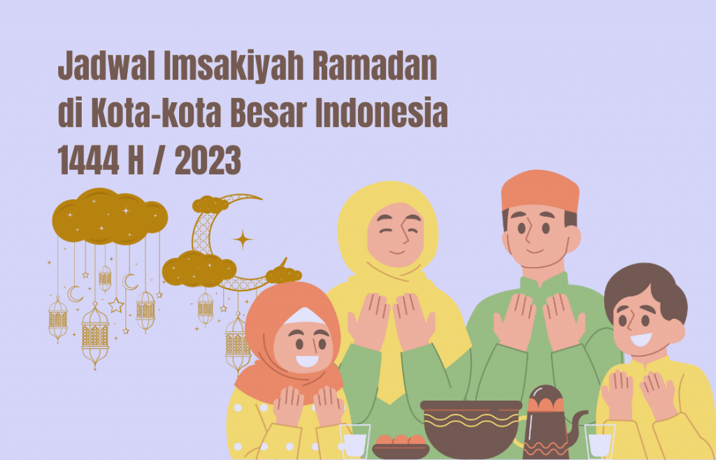 Jadwal Imsakiyah Ramadan 1444 H2023 Lengkap