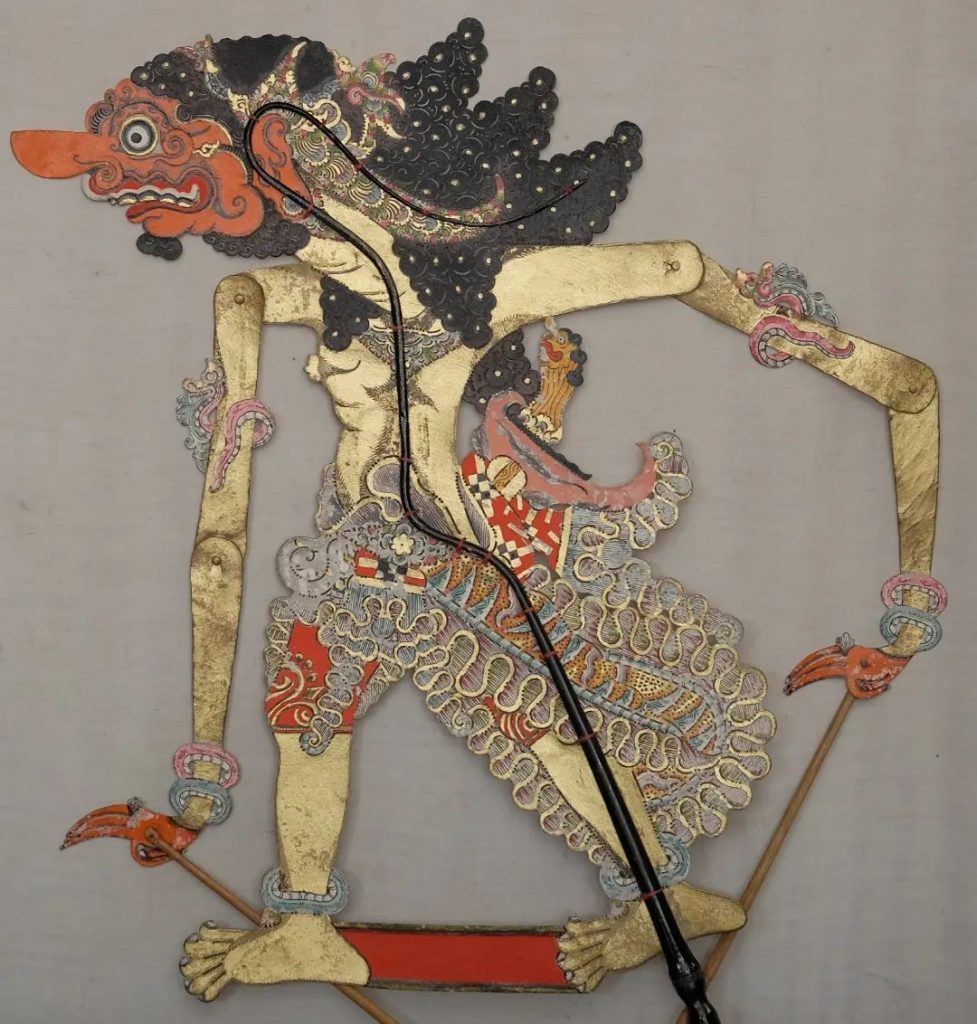 Wayang kulit sebagai contoh seni rupa tradisional