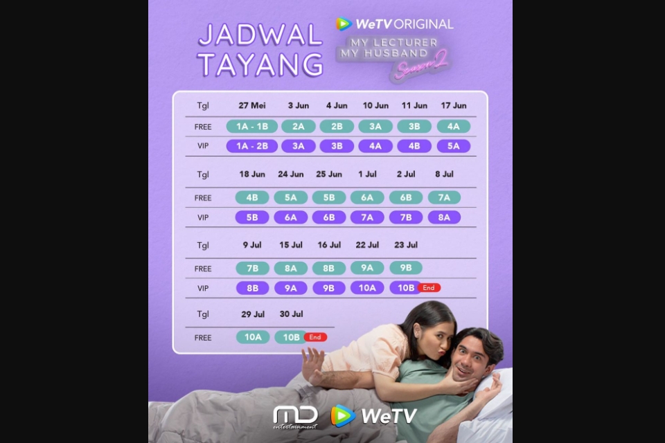 Informasi Link Nonton My Lecturer My Husband 2 Episode 8