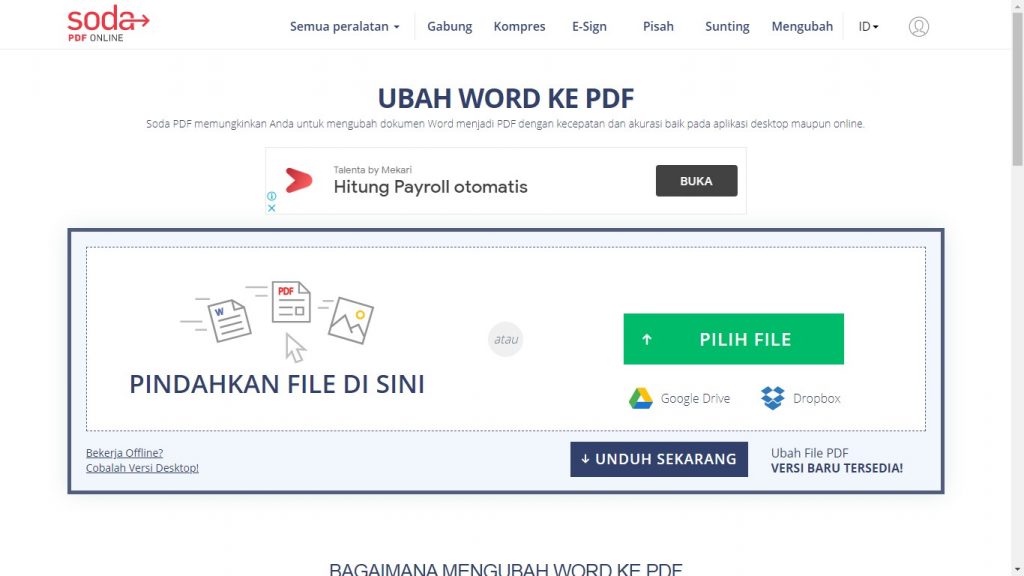 15 Situs Untuk Merubah Word Ke PDF, Gratis – Blog Mamikos