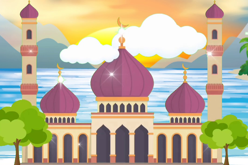 Gambar Masjid Kartun Berwarna 2022 - Gambar Kartun Keren