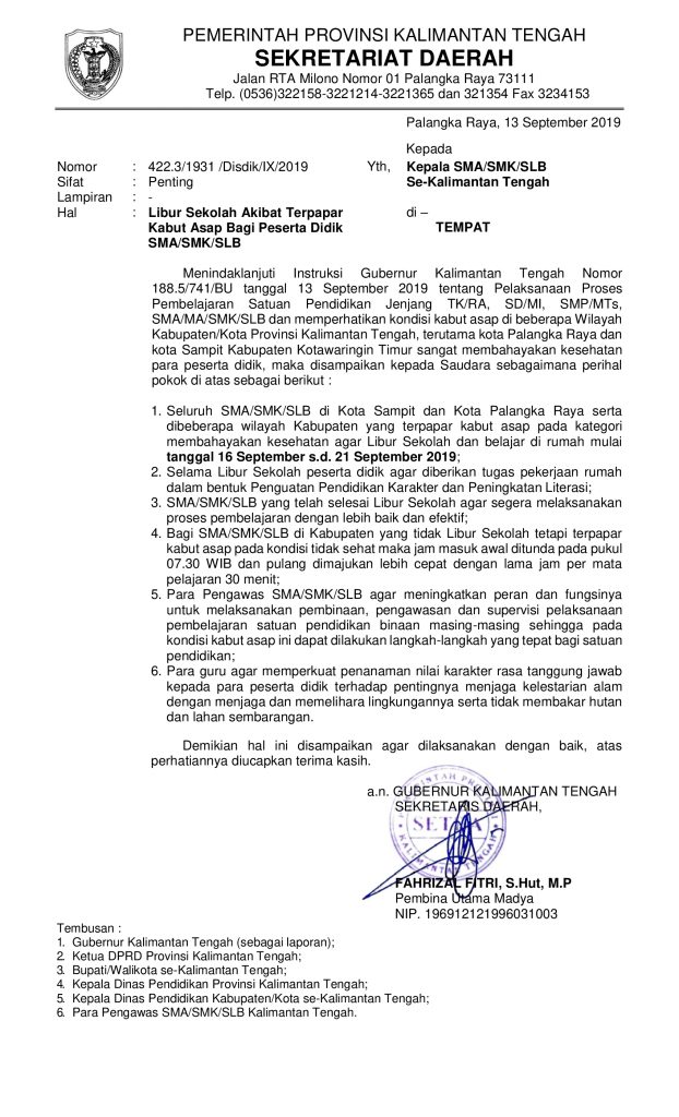 8 Contoh Surat Edaran Resmi Kampus Perusahaan Instansi Lainnya – Eroppa