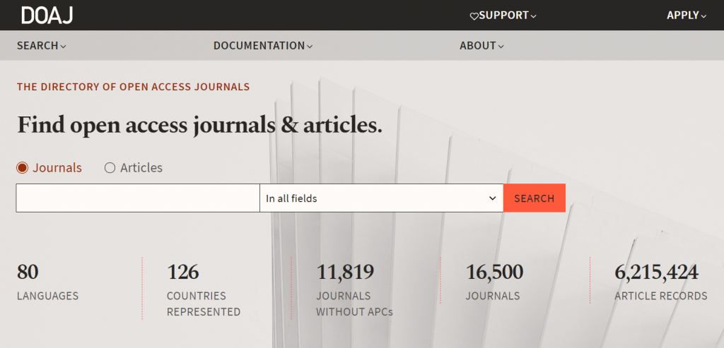 Directory of Open Access Journals (DOAJ)