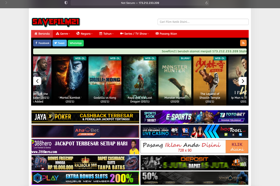 Nonton Film Streaming Terbit21 Dutafilm Savefilm21 Dan Rebahin Mamikos Info