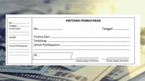 3 Contoh Kwitansi Pembayaran Yang Baik Dan Benar