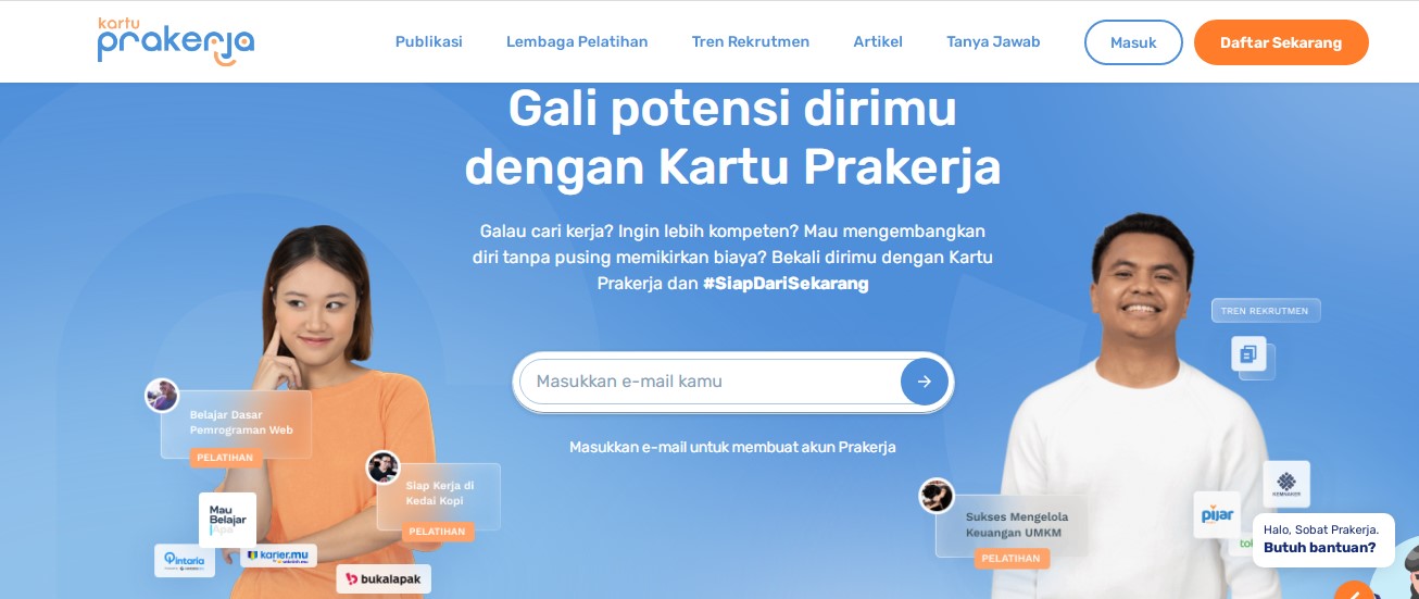 Ini Cara Daftar Kartu Prakerja Online Lewat Hp Android Iphone Yang