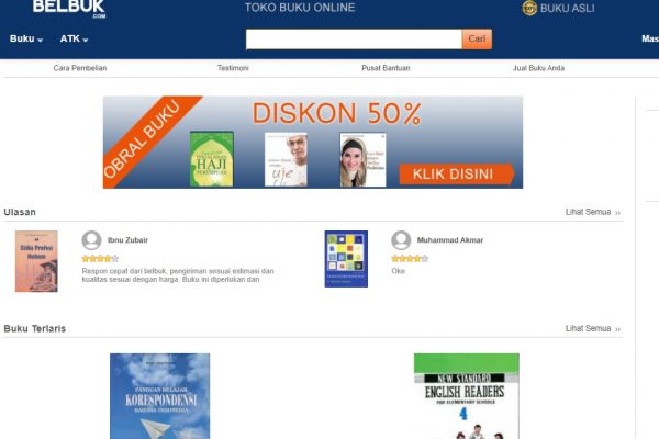 12 Toko Beli Buku Online Terlengkap Dan Terbesar Di Indonesia – Blog ...