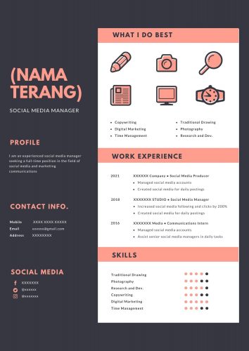 Pengertian Curriculum Vitae (CV), Fungsi, Format, Struktur dan