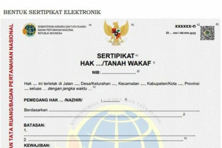 Contoh Letak Nomor Sertifikat Tanah yang Benar beserta Penjelasan dari Isi Sertifikatnya