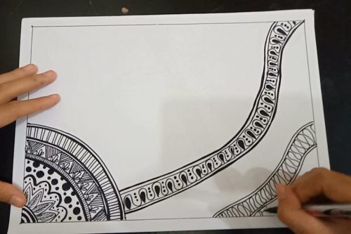 17 Contoh Gambar Karya Seni 2 Dimensi beserta Ciri-cirinya Lengkap ...