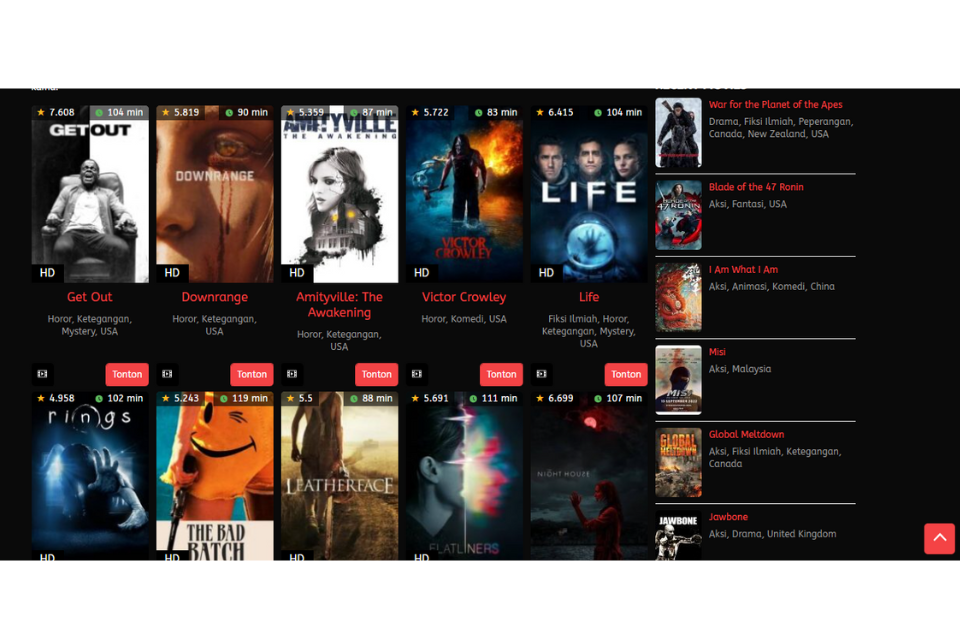 13 Situs Nonton Film Online dengan Subtitle Bahasa Indonesia