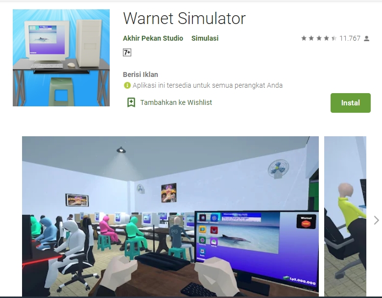 Warnet simulator