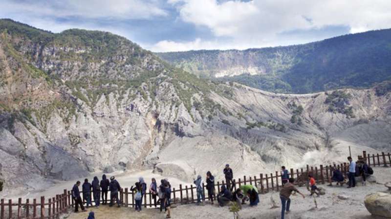 gunung tangkuban perahu