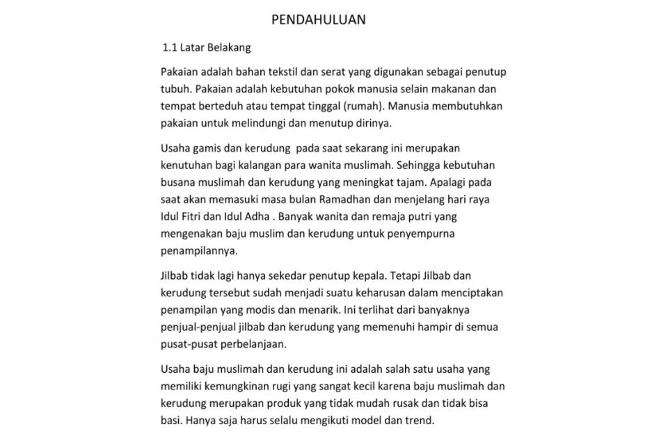 Contoh Latar Belakang Proposal Usaha Dan Cara Membuatnya Blog Mamikos