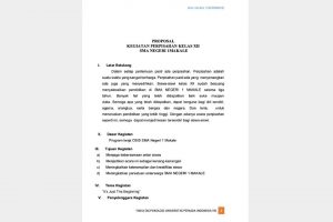 Contoh Proposal Perpisahan Sekolah Beserta Cara Membuatnya Lengkap ...