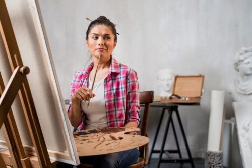 Gagasan Ide atau Pokok Pikiran yang Ada di dalam Sebuah Karya Seni Lukis Disebut?