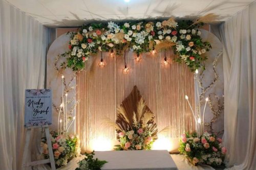 8 Gambar Dekorasi Akad Nikah Lesehan Di Rumah Elegan Dan Mewah Blog