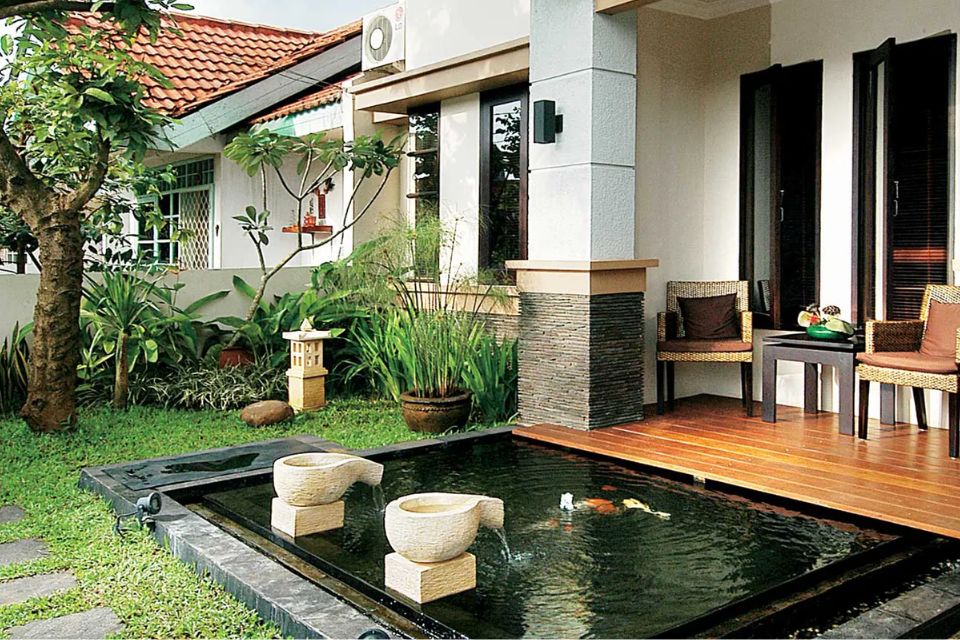 Inspirasi Desain Kolam Ikan Minimalis di Lahan Sempit Tapi Elegan dan Mewah 