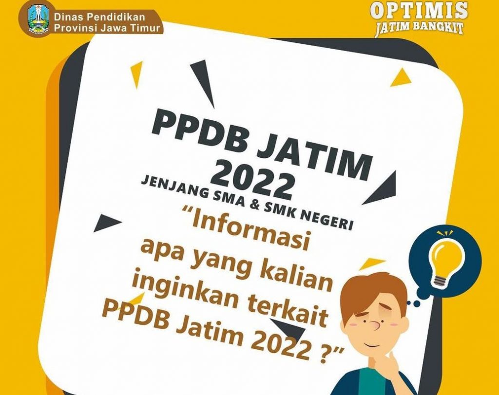 Pengumuman PPDB SMK Jatim 2022