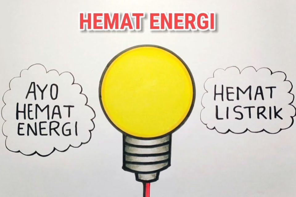 Contoh Gambar Poster Hemat Energi Listrik yang Menarik Beserta Cara Membuatnya 