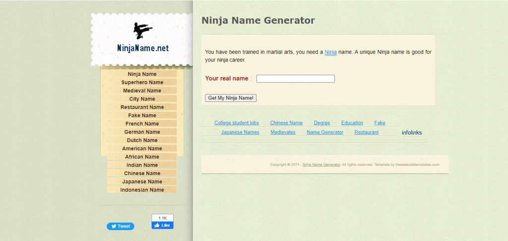 ninjaname.net
