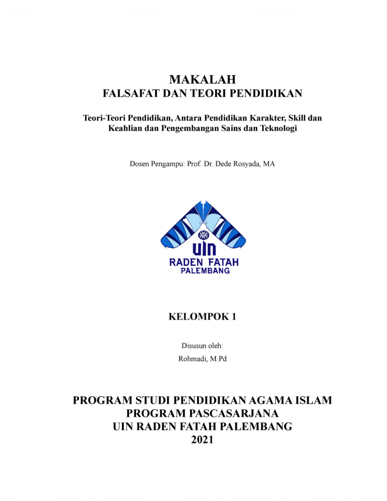 8 Contoh Cover Makalah yang Baik dan Benar beserta Cara Membuatnya