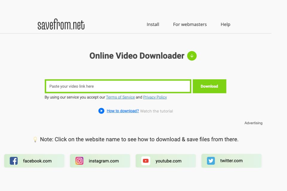 Savefrom.net Download video capcut tanpa watermark 1