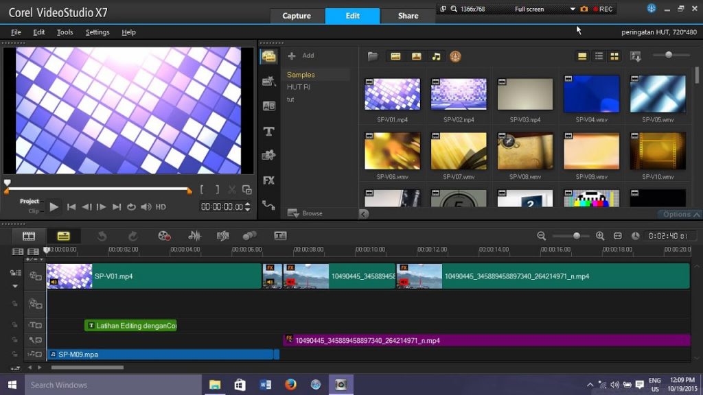 Corel Video Studio Aplikasi Edit Video