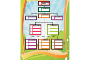 ﻿Contoh Struktur Organisasi Dalam Kelas SD SMP SMA, Nama Posisi Dan ...
