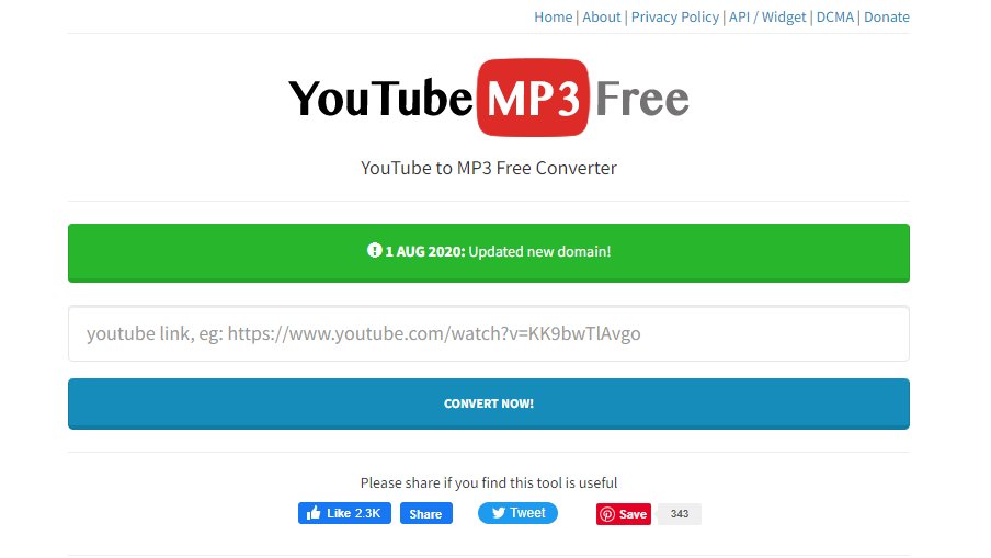 3. Free YouTube to Mp3 Converter