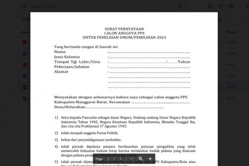 Download Surat Pernyataan Untuk Daftar Pps Pemilu 2024 Dan Cara Mengisinya Blog Mamikos 