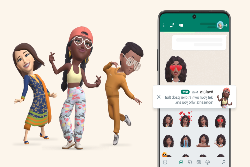 ﻿Fitur Avatar WhatsApp 2022, Cara Membuat Avatar WhatsApp Diri Sendiri