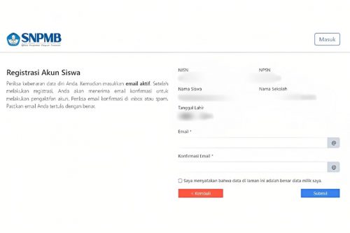 Cara Aktivasi Email Pendaftaran SNPMB 2024 Untuk Daftar SNBP Dan SNBT ...
