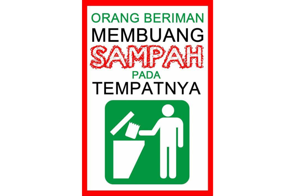 5 Contoh Poster Pengelolaan Sampah Simple dan Mudah Dibuat