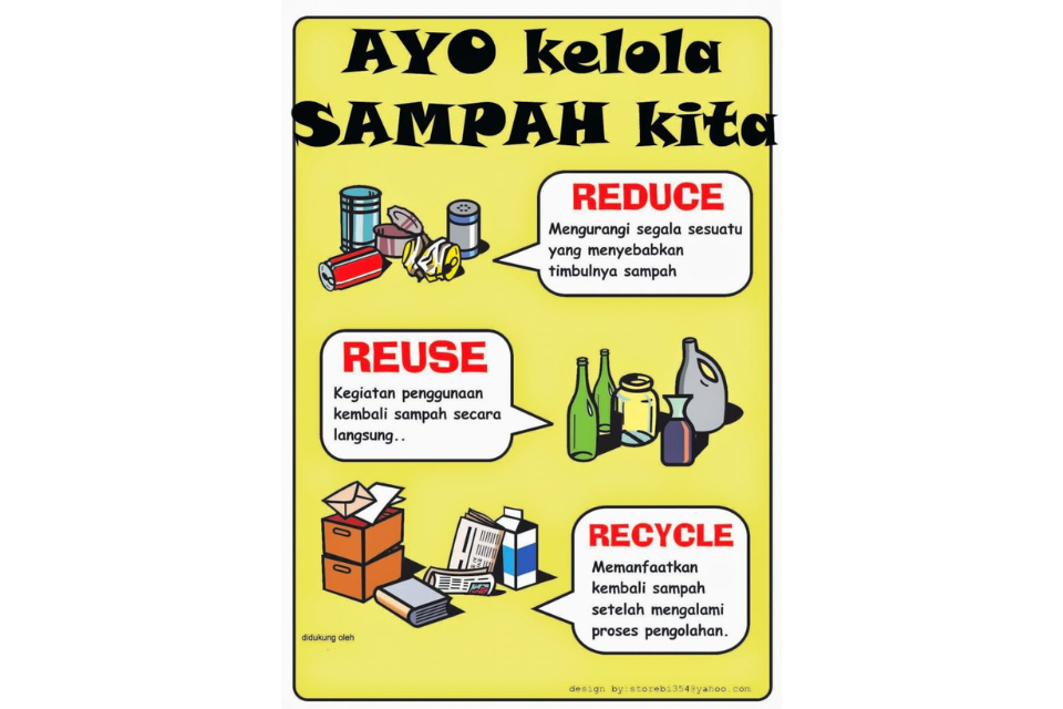 5 Contoh Poster Pengelolaan Sampah Simple dan Mudah Dibuat