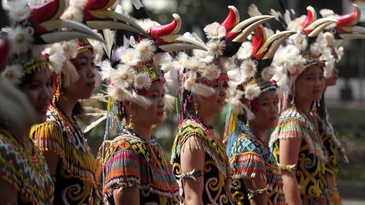 7 Suku-suku Di Pulau Kalimantan Tengah, Utara, Timur, Barat, Dan ...