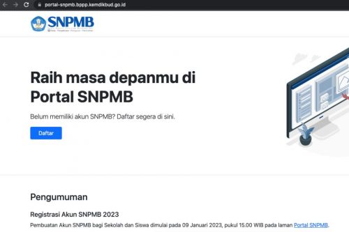 Portal Snpmb Bppp Kemdikbud Go Id Link Daftar Snbp 2023 2024 Blog Mamikos