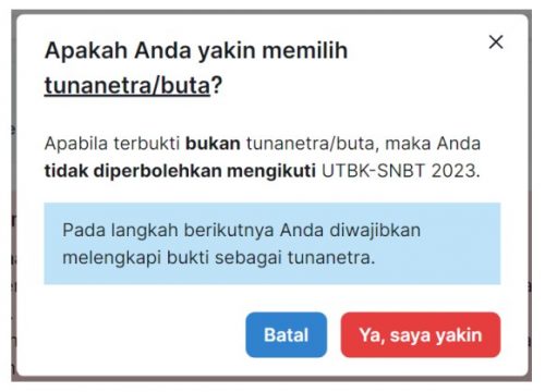 Panduan Menu Alur Pendaftaran UTBK SNBT 2023 Beserta Gambar Tampilannya ...