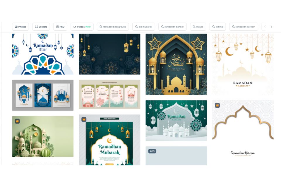 8 Situs Download Background dan Gambar Ramadhan 2024 Gratis