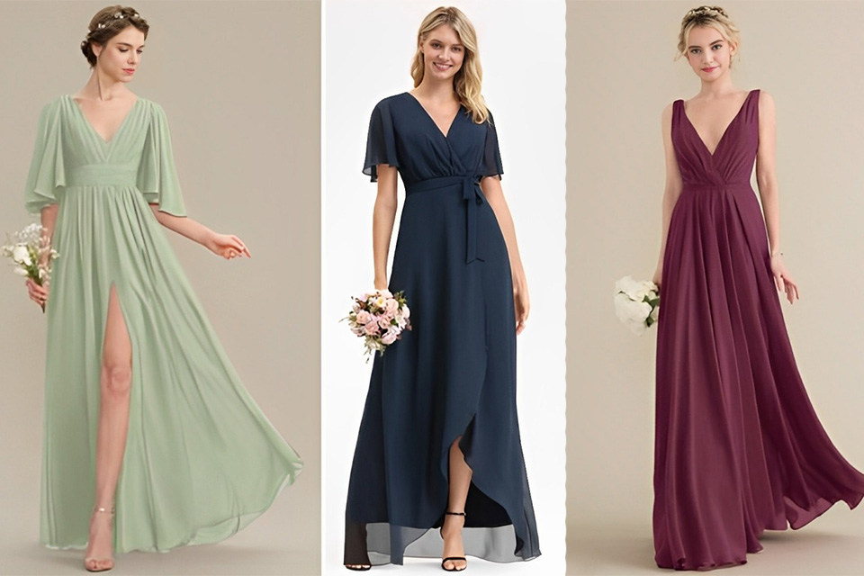 Inspirasi Model Baju Bridesmaid