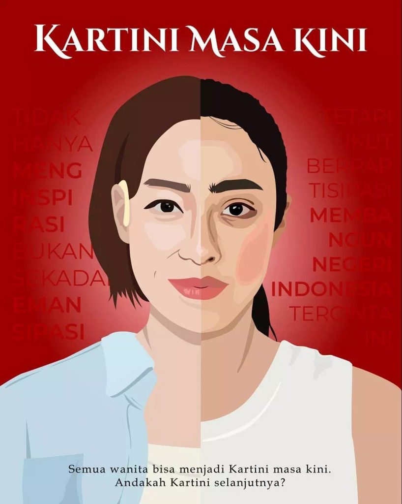 poster gambar hari Kartini