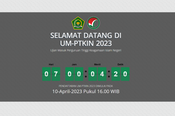 Pendaftaran UM PTKIN 2023/2024, Jadwal, Syarat, Biaya, Dan Cara Daftar ...