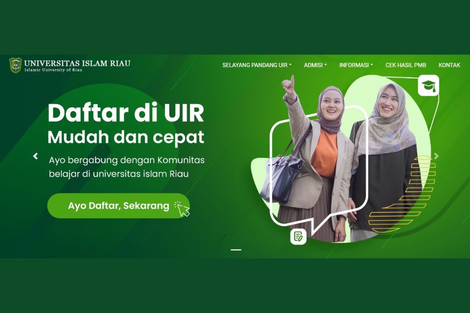 Pendaftaran UIR Islam Riau 2023