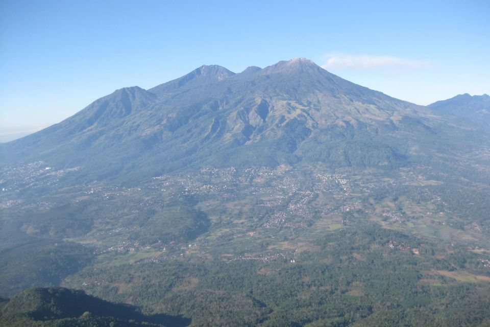 nama Gunung di Pulau Jawa dari Tertinggi ke Rendah