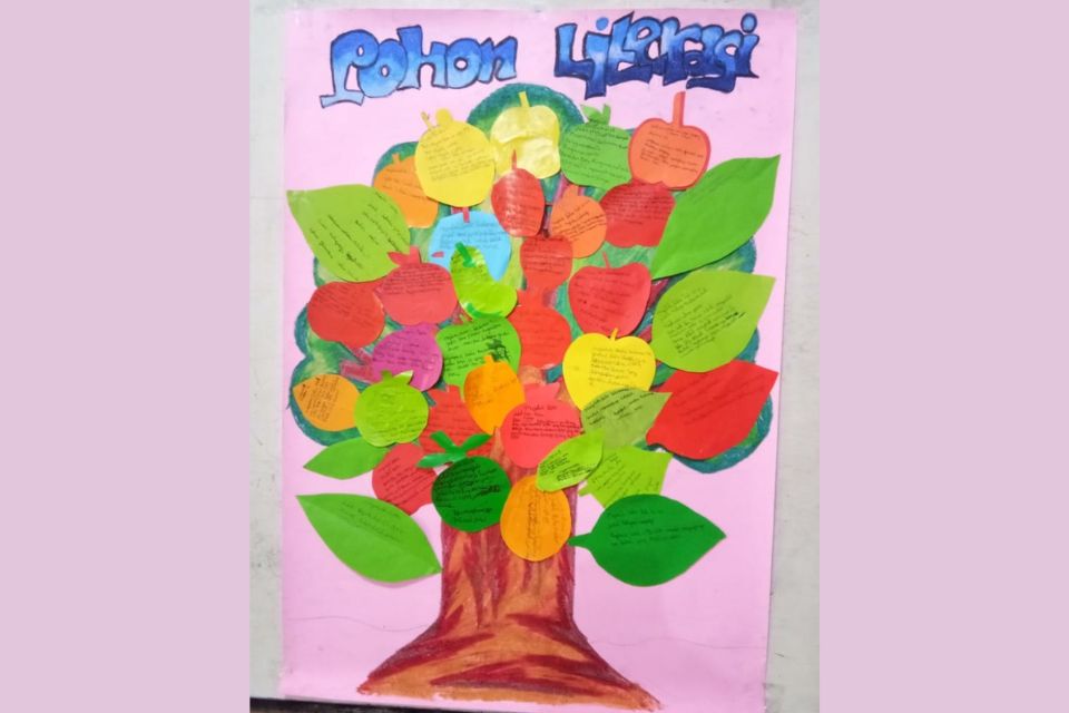 Contoh-Contoh Tulisan Pohon Literasi SD SMP SMA yang Bagus dan Keren