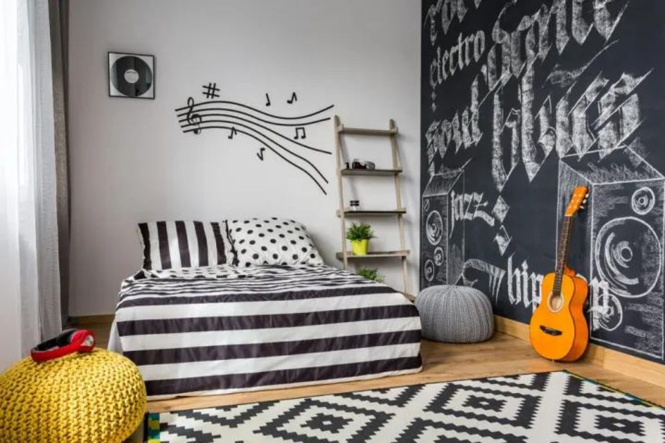 Desain Kamar Tidur Cowok Sederhana tapi Keren dan Aesthetic